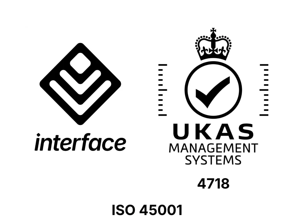 Interface UKAS ISO 14001 Certified Accreditation